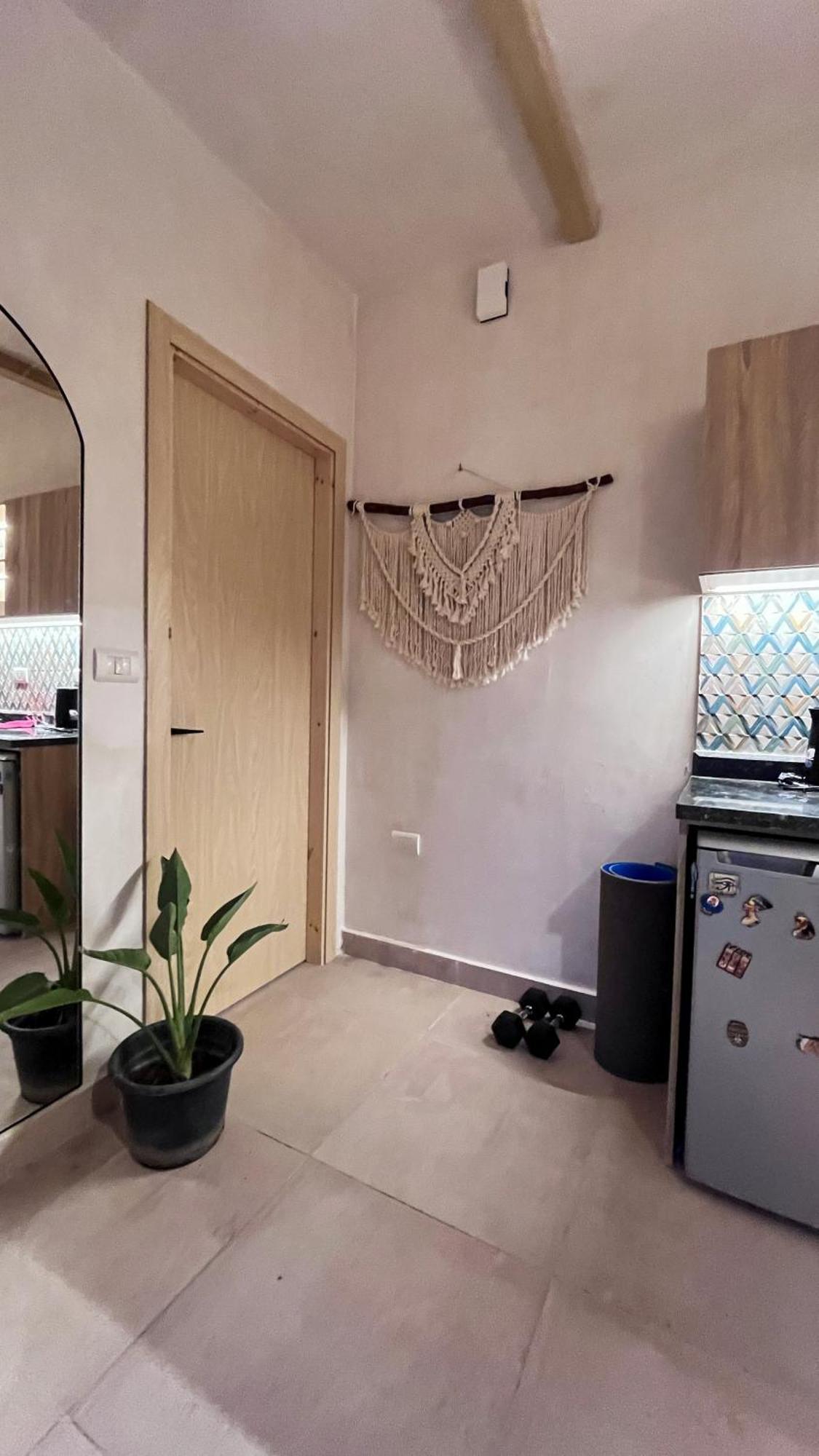 Boho Getaway With Pyramids View & Jacuzzi Apartment Giza Exterior photo